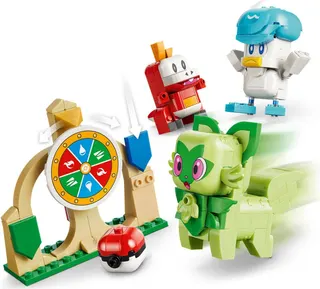SMART Play: Sprigatito, Fuecoco and Quaxly Battle LEGO-set afbeelding 2