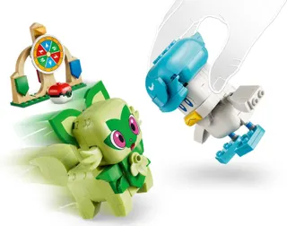 SMART Play: Sprigatito, Fuecoco and Quaxly Battle LEGO-set afbeelding 3