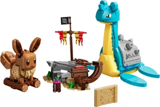 SMART Play: Eevee and Lapras's Treasure Hunt LEGO-set