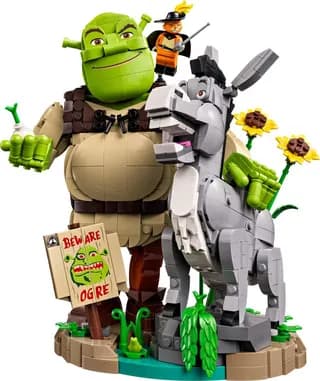 Shrek, Ezel en de Gelaarsde Kat LEGO-set