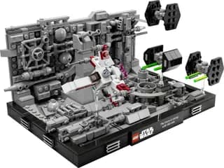 Death Star Trench Run Diorama LEGO-set