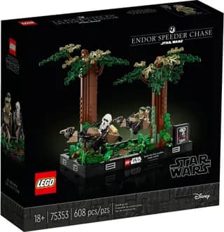 Endor Speeder Chase Diorama LEGO-set afbeelding 2