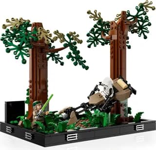 Endor Speeder Chase Diorama LEGO-set afbeelding 3
