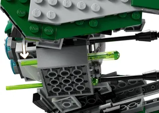 Yoda's Jedi Starfighter LEGO-set afbeelding 6