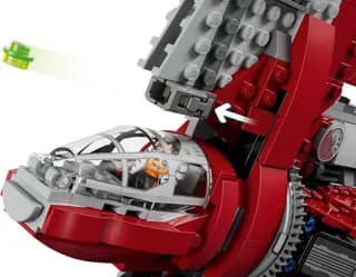 Ahsoka Tano's T-6 Jedi Shuttle LEGO-set afbeelding 6