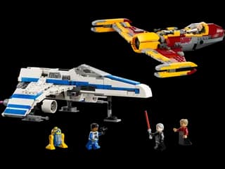 New Republic E-Wing vs. Shin Hati’s Starfighter LEGO-set