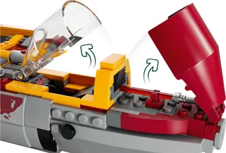 New Republic E-Wing vs. Shin Hati’s Starfighter LEGO-set afbeelding 15