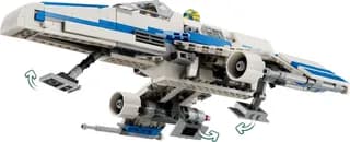 New Republic E-Wing vs. Shin Hati’s Starfighter LEGO-set afbeelding 5