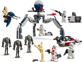 Clone Trooper & Battle Droid Battle Pack LEGO-set afbeelding 3