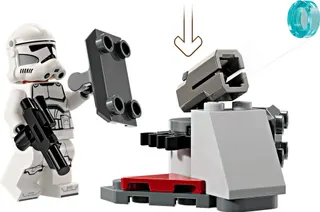 Clone Trooper & Battle Droid Battle Pack LEGO-set afbeelding 4
