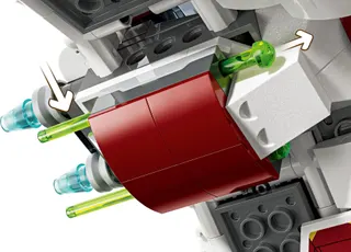 Ahsoka's Jedi Interceptor LEGO-set afbeelding 5
