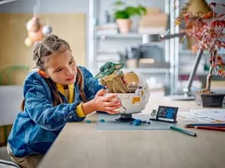 Grogu met zweefkinderwagen LEGO-set afbeelding 7