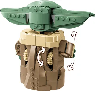 Grogu met zweefkinderwagen LEGO-set afbeelding 4