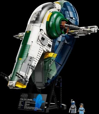 Jango Fetts Firespray-class ruimteschip LEGO-set