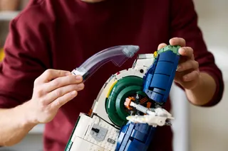 Jango Fetts Firespray-class ruimteschip LEGO-set afbeelding 11