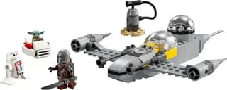 Mando en Grogu's N-1 Starfighter LEGO-set afbeelding 2