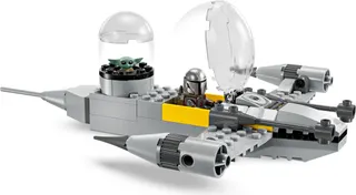 Mando en Grogu's N-1 Starfighter LEGO-set afbeelding 6
