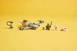 Mando en Grogu's N-1 Starfighter LEGO-set afbeelding 9