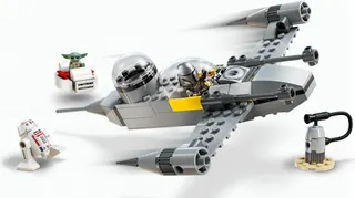 Mando en Grogu's N-1 Starfighter LEGO-set afbeelding 4