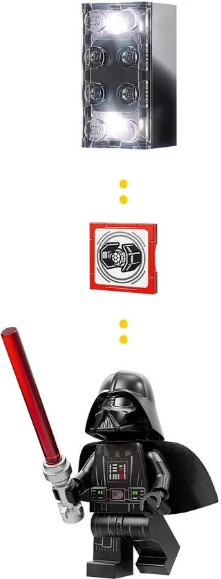 Darth Vader’s TIE Fighter LEGO-set afbeelding 3