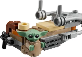 The Mandalorian & Grogu's Speeder Bike LEGO-set afbeelding 4