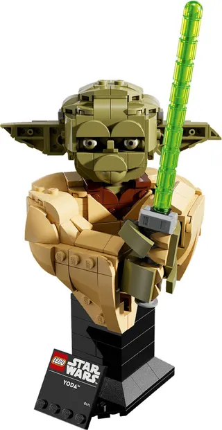 Yoda buste LEGO-set afbeelding 3