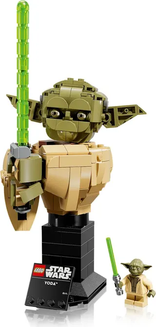 Yoda buste LEGO-set afbeelding 4