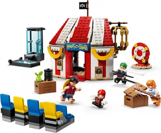 Circustent van Buggy de Clown LEGO-set afbeelding 4