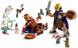 Dorry vs. Brogy - Reuzen van Kleine Gaarde LEGO-set afbeelding 3
