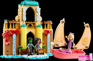 Glinda, Elphaba & Nessarose at Shiz Uni LEGO-set