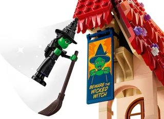 Glinda en Elphaba bezoeken Munchkinland LEGO-set afbeelding 4