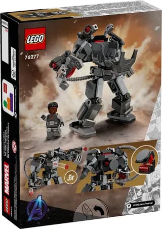 War Machine Mech Armor LEGO-set afbeelding 6