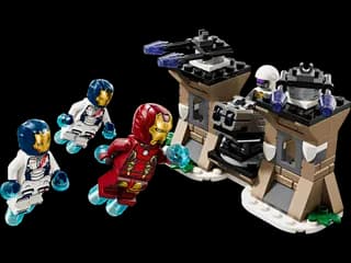 Iron Man & Iron Legion vs. Hydra Soldier LEGO-set