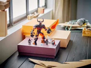 Thor vs. Surtur Construction Figure LEGO-set afbeelding 4