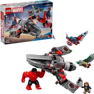 Captain America vs. Red Hulk Battle LEGO-set afbeelding 12