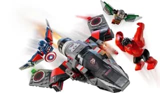 Captain America vs. Red Hulk Battle LEGO-set afbeelding 2