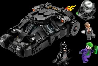 Batman Tumbler vs. Two-Face en The Joker LEGO-set