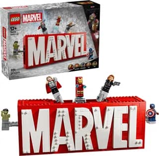 MARVEL logo en minifiguren LEGO-set afbeelding 10