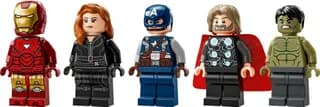 MARVEL logo en minifiguren LEGO-set afbeelding 2