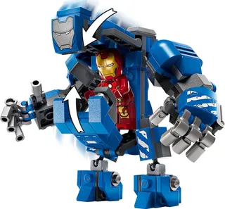 Iron Mans laboratorium: harnasruimte LEGO-set afbeelding 3