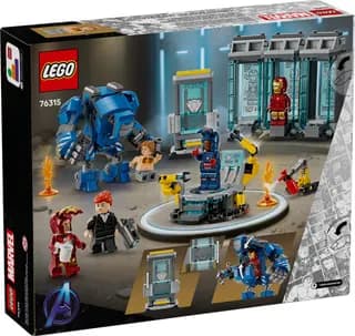 Iron Mans laboratorium: harnasruimte LEGO-set afbeelding 11