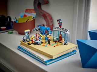 Iron Mans laboratorium: harnasruimte LEGO-set afbeelding 10