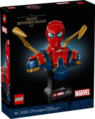 Iron Spider-Man buste LEGO-set afbeelding 7