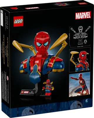Iron Spider-Man buste LEGO-set afbeelding 8