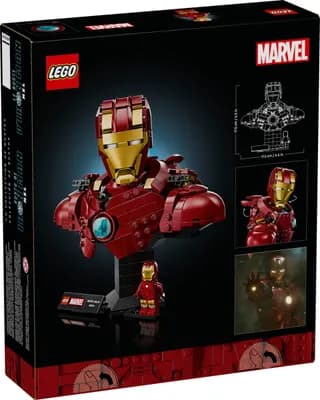Iron Man MK4 buste LEGO-set afbeelding 10