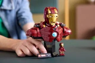 Iron Man MK4 buste LEGO-set afbeelding 3