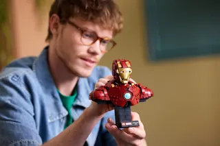 Iron Man MK4 buste LEGO-set afbeelding 8
