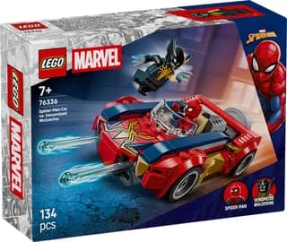 Spider-Man auto vs. Venomized Wolverine LEGO-set afbeelding 10
