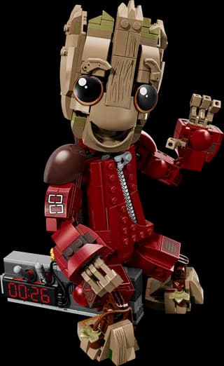 Groot in Ravager jumpsuit LEGO-set