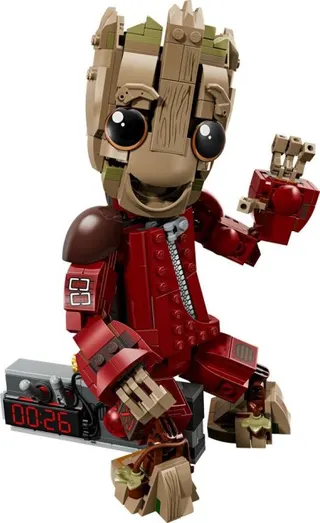 Groot in Ravager jumpsuit LEGO-set afbeelding 2